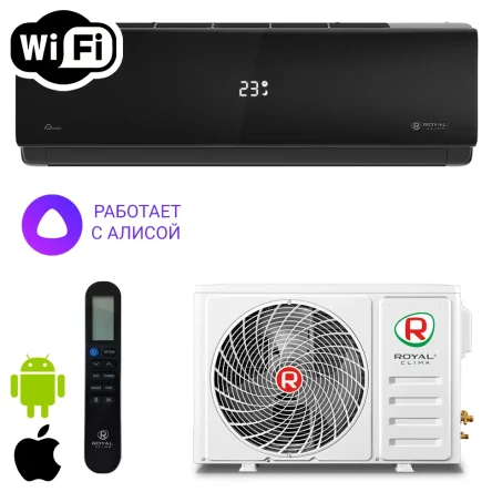 Настенные сплит-системы Royal Clima (Серия Attica Nero)